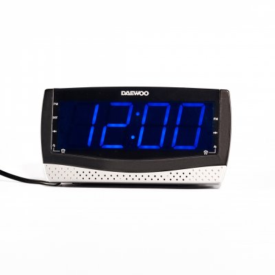 RADIO RELOJ DISPLAY LED CON CARGADOR USB