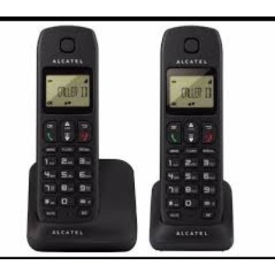 TELEFONO INALAMBRICO DUO ALCATEL E130 NEGRO